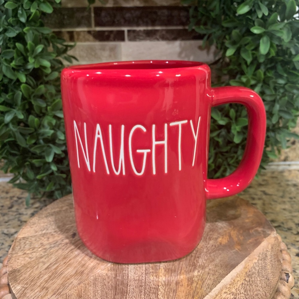Rae Dunn Naughty/ Nice Mug